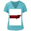Women's Premium Deep V-Neck T-Shirt Thumbnail