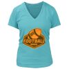 Women's Premium Deep V-Neck T-Shirt Thumbnail
