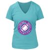 Women's Premium Deep V-Neck T-Shirt Thumbnail