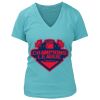 Women's Premium Deep V-Neck T-Shirt Thumbnail
