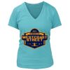 Women's Premium Deep V-Neck T-Shirt Thumbnail