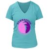 Women's Premium Deep V-Neck T-Shirt Thumbnail