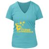 Women's Premium Deep V-Neck T-Shirt Thumbnail