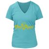Women's Premium Deep V-Neck T-Shirt Thumbnail