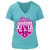 Women's Premium Deep V-Neck T-Shirt Thumbnail