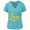 Women's Premium Deep V-Neck T-Shirt Thumbnail