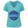 Women's Premium Deep V-Neck T-Shirt Thumbnail