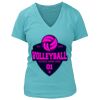 Women's Premium Deep V-Neck T-Shirt Thumbnail