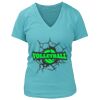 Women's Premium Deep V-Neck T-Shirt Thumbnail