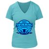 Women's Premium Deep V-Neck T-Shirt Thumbnail