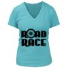 Women's Premium Deep V-Neck T-Shirt Thumbnail