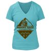 Women's Premium Deep V-Neck T-Shirt Thumbnail