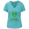 Women's Premium Deep V-Neck T-Shirt Thumbnail