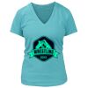 Women's Premium Deep V-Neck T-Shirt Thumbnail