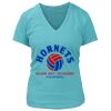 Women's Premium Deep V-Neck T-Shirt Thumbnail