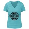 Women's Premium Deep V-Neck T-Shirt Thumbnail