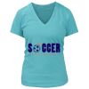 Women's Premium Deep V-Neck T-Shirt Thumbnail