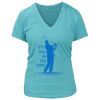 Women's Premium Deep V-Neck T-Shirt Thumbnail