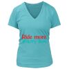Women's Premium Deep V-Neck T-Shirt Thumbnail