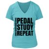 Women's Premium Deep V-Neck T-Shirt Thumbnail