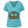 Women's Premium Deep V-Neck T-Shirt Thumbnail
