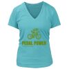 Women's Premium Deep V-Neck T-Shirt Thumbnail