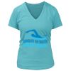 Women's Premium Deep V-Neck T-Shirt Thumbnail