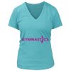 Women's Premium Deep V-Neck T-Shirt Thumbnail