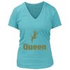 Women's Premium Deep V-Neck T-Shirt Thumbnail