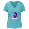 Women's Premium Deep V-Neck T-Shirt Thumbnail