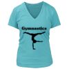 Women's Premium Deep V-Neck T-Shirt Thumbnail