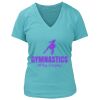 Women's Premium Deep V-Neck T-Shirt Thumbnail