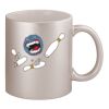 11oz Metallic Silver Mug Thumbnail