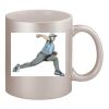 11oz Metallic Silver Mug Thumbnail