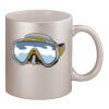 11oz Metallic Silver Mug Thumbnail