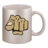 11oz Metallic Silver Mug Thumbnail