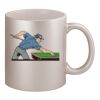 11oz Metallic Silver Mug Thumbnail