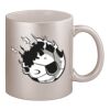 11oz Metallic Silver Mug Thumbnail