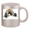 11oz Metallic Silver Mug Thumbnail