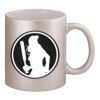 11oz Metallic Silver Mug Thumbnail