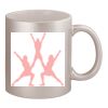 11oz Metallic Silver Mug Thumbnail
