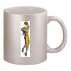 11oz Metallic Silver Mug Thumbnail