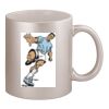 11oz Metallic Silver Mug Thumbnail