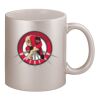 11oz Metallic Silver Mug Thumbnail