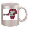 11oz Metallic Silver Mug Thumbnail