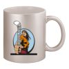 11oz Metallic Silver Mug Thumbnail