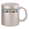 11oz Metallic Silver Mug Thumbnail