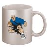 11oz Metallic Silver Mug Thumbnail