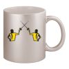 11oz Metallic Silver Mug Thumbnail