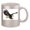 11oz Metallic Silver Mug Thumbnail